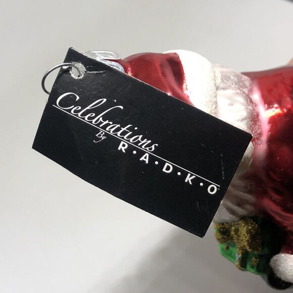 Christopher Radko Bag Full of Treasure Glass Christmas Ornament Macy's Exclusive - Picture 5 of 7